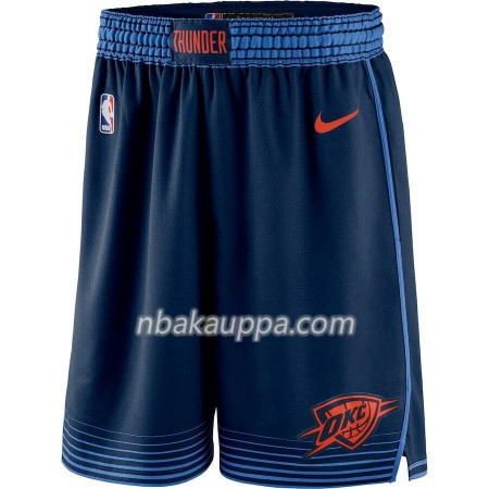 Oklahoma City Thunder Miesten Shortsit Navy 2018-19 Nike Swingman